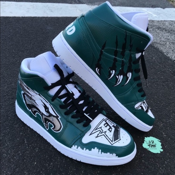 philadelphia eagles jordans shoes